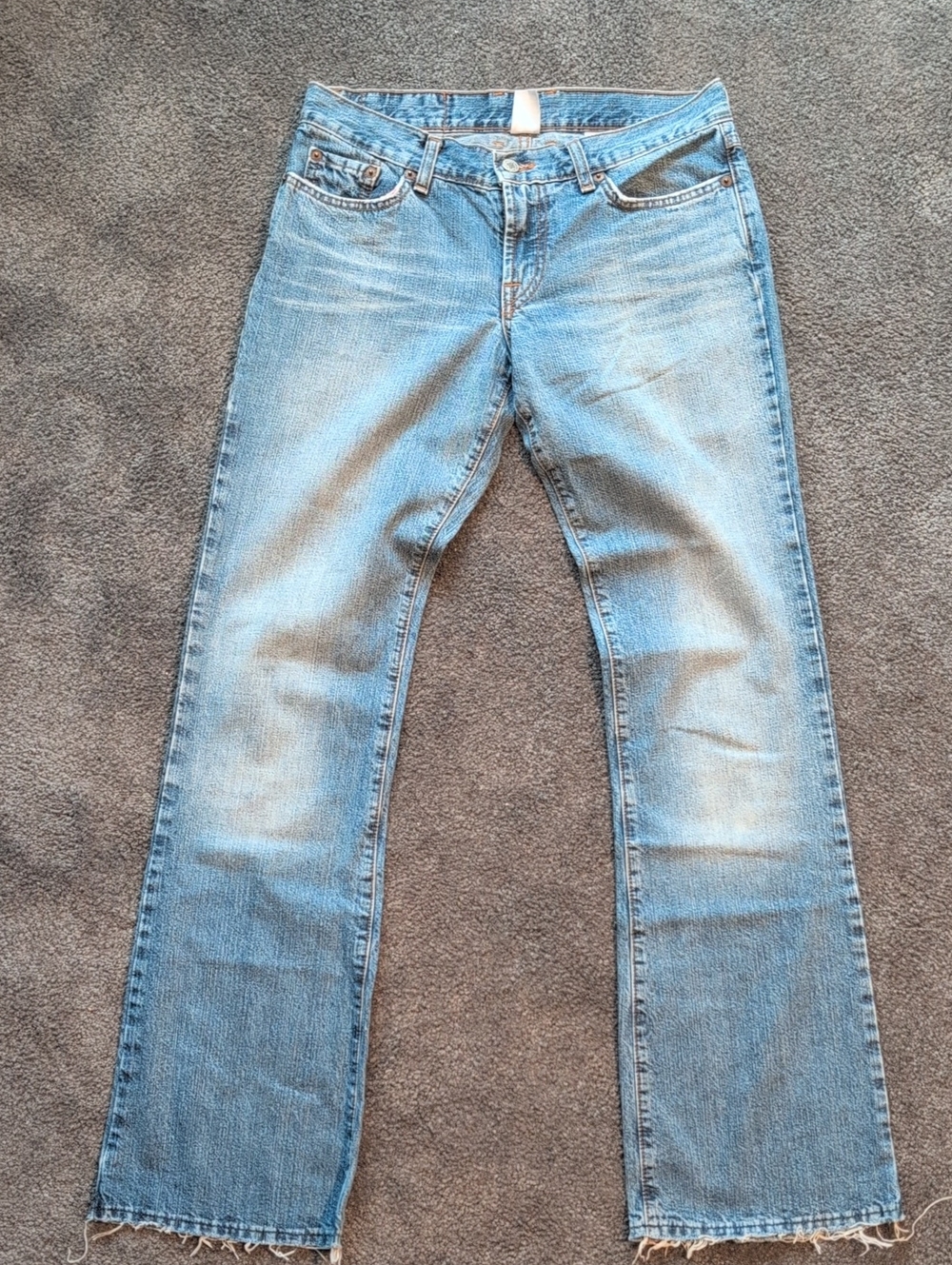 Lucky Brand Light Blue Women's High-Rise Jeans Dungarees